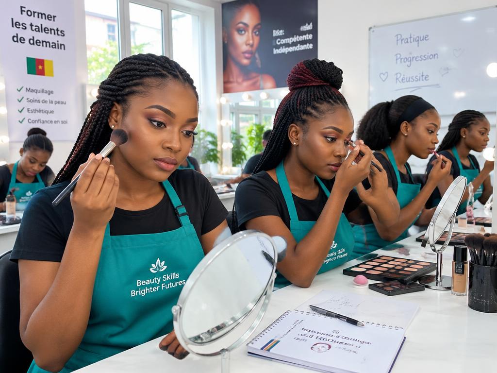 Students at LADY V CARE Institute